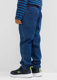 Termojeans med jerseyfôr til gutt, bonprix