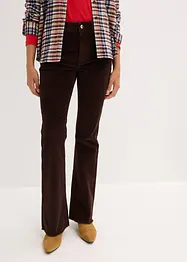 Flared cordbukse, bonprix