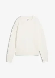 Oversized genser i 100% bomull, bonprix