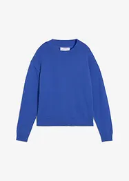 Oversized genser i 100% bomull, bonprix