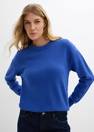 Oversized genser i 100% bomull, bonprix