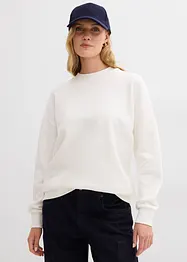 Oversized sweatshirt i 100% økologisk bomull, bonprix