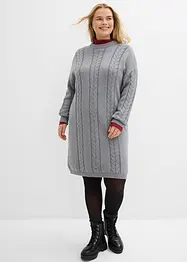 Strikket kjole i 100% bomull, bonprix