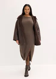 Jakke i imitert lammeskinn, bonprix