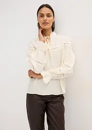 Slip on-bluse av fin viskosemiks, bonprix