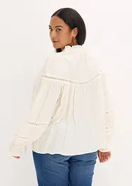 Bluse i fin viskosemiks, bonprix