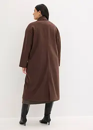Oversized kåpe i ullstil, bonprix