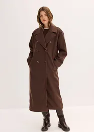 Oversized kåpe i ullstil, bonprix