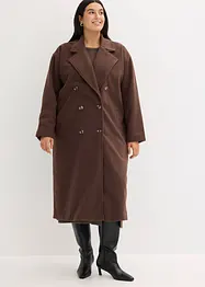 Oversized kåpe i ullstil, bonprix