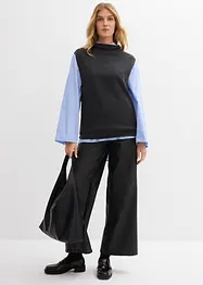 Strikket vest i 100% bomull, bonprix