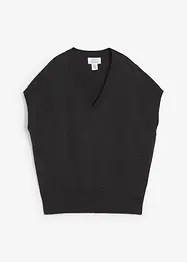 Strikket vest i 100% bomull, bonprix
