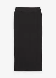 Strikket skjørt i 100% bomull, bonprix