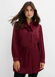 Mammabluse i myk sateng, bonprix