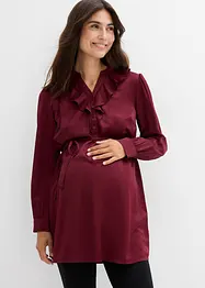 Mammabluse i myk sateng, bonprix
