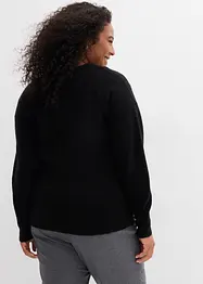 Oversized strikkegenser, bonprix