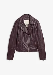 Bikerjakke i nappaskinn, bonprix