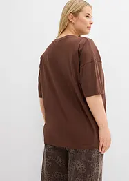 Oversized T-skjorte i 100% økologisk bomull, bonprix