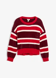 Oversized strikkegenser, bonprix