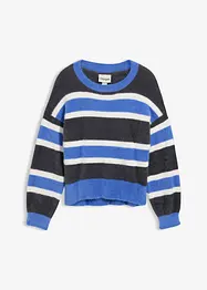 Oversized strikkegenser, bonprix