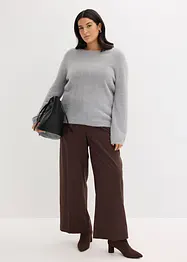 Myk genser med vide ermer, bonprix