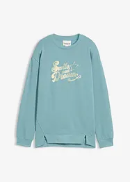 Oversized sweatshirt i 100% økologisk bomull, bonprix