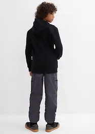 Termo Loose Fit cargobukse med jerseyfôr, bonprix