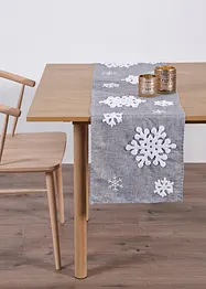 Bordløper med forseggjorte snøfnugg, bonprix