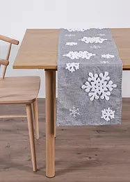 Bordløper med forseggjorte snøfnugg, bonprix