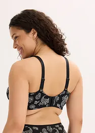 BH uten bøyle med økologisk bomull (3-pack), bonprix