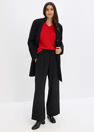 Oversized genser med ull, bonprix