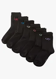 Sokker, økologisk bomull (6-pack), bonprix
