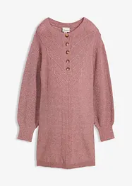 Strikket mammakjole med knappestolpe, bonprix