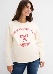 Mamma- og ammesweatshirt av myk økologisk bomull, bonprix