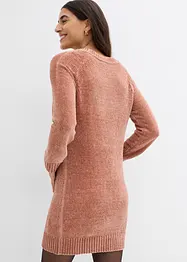 Oversized strikkekjole, bonprix