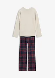 Pyjamas i myk bomull, bonprix