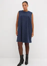 Minikjole i viskosemiks med pinstripes, bonprix