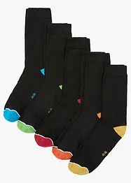 Sokker (5-pack) med økologisk bomull, bonprix