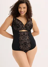 Shape-body med glittergarn, lett formende, bonprix