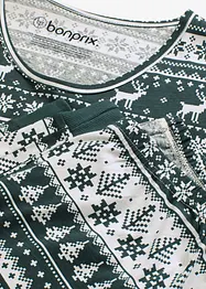 Pyjamas av økologisk bomull, bonprix