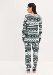 Pyjamas av økologisk bomull, bonprix