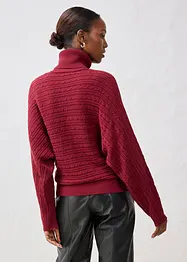 Oversized genser med merinoull, bonprix