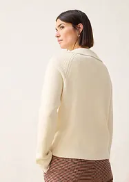 Cardigan med ull, bonprix