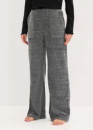 Loungewear-bukse i myk chenille, bonprix