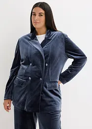 Blazer i myk fløyel, bonprix