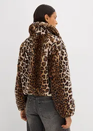 Oversized fuskepelsjakke, bonprix