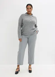 Pull on-bukse med oppbrett, bonprix