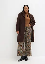 Topp med viskose og satengsløyfe, bonprix