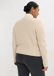 Grovstrikket cardigan, bonprix