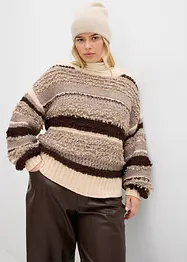 Oversized strikkegenser, bonprix