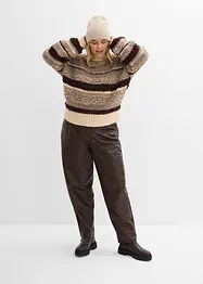 Oversized strikkegenser, bonprix